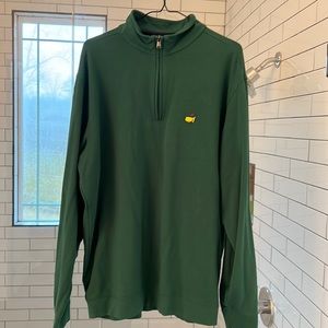 Masters Tournament Clubhouse Collection Green Pullover Men's XL - LIKE NEW
